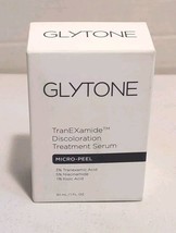 Glytone Tranexamide Discoloration Treatment Serum Micro Peel 1OZ New In Box - £38.26 GBP