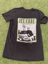Ice Cube Mens Shirt Size L Black Short Sleeve Hip Rap NWA Lowrider West ... - £14.94 GBP
