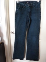 Womans Stretch Jag Jeans Bootcut Size 8  W 30 I 32.5 R 9 Cuff 9.5 cotton Blend - £16.97 GBP