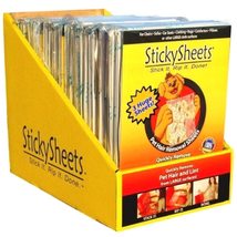 Sticky Sheets - Pet Hair Removal System - 6 Sheets - £10.10 GBP