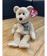 Vintage 2003 Ty Beanie Baby Premier the Bear  P.V.C. Pellets Errors KG - $282.73 MXN