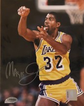 Magic Johnson Signed Autographed 8x10 Nba Photo Lakers Hof Coa - £224.91 GBP