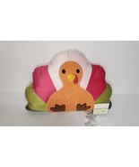 2024 Target Bullseye&#39;s  Playground Turkey Shaped Soft Throw Pillow NEW - $290.37 MXN