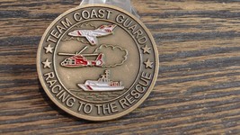 USCG Coast Guard Racing to the Rescue Challenge Coin #706Y - £8.64 GBP