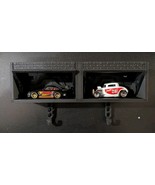 Black Wall Mounted Hotwheels &amp; Matchbox Brick Double Garage Key holder - $29.99