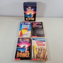RL Stine More Tales of Terror Book Box Set Call Waiting, Hitchhiker, Beach Used - £9.58 GBP