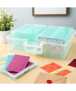 Photo Storage Box for 1600 Pictures MINT Organizer Acid-Free Cases Keepe... - £26.06 GBP