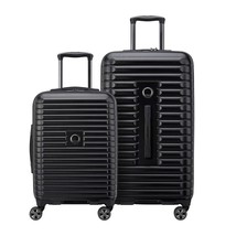 Delsey Luggage Suitcase Set Carry On Sets Large Checked Bag Hard Shell Travel ~~ - £159.49 GBP