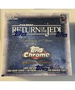 2023 Topps Chrome Star Wars Sapphire Edition Box Return of the Jedi -Sea... - $3,672.38 MXN