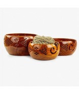 Rosewood Yarn Haven: Decorative Carved Bowls for Knitting &amp; Crochet Supp... - $245.79 CAD