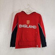 Marks &amp; Spencer England Football Soccer Sweatshirt Youth 13-14 Red Hoodie - £23.19 GBP