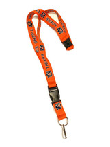 Auburn Tigers NCAA Lanyard ID Badge Holder Breakaway Clip Keychain New - £12.41 GBP