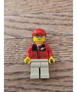 LEGO City Minifigure Red Jacket + Hat - $4.13 CAD