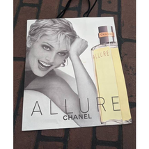 Chanel Allure 1998 Shopping Tote Bag Vintage Perfume Parfum Advertising - £19.73 GBP