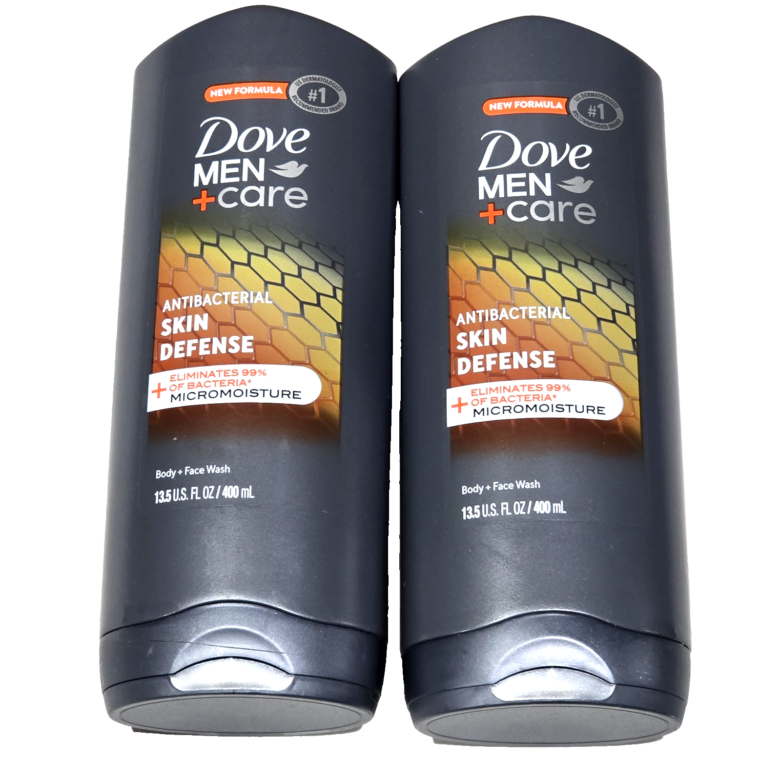 2 Pack Dove Men Care Skin Defense Body Face Wash 13.5oz. - $25.99