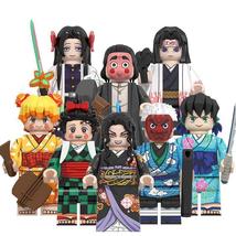 Demon Slayer Muzan Kiriya Ubuyashiki Kanamori Urokodaki 8pcs Minifigures... - $21.79