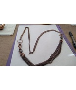 Black brass chain loop costume handmade pendant less necklace chain 24 p... - £14.85 GBP