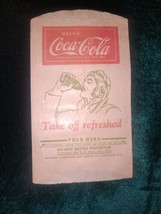 1942 Coca Cola No Drip Bottle protector Wwii Home Front Art Pilot Fighter - $23.36