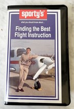 Sport&#39;s Pilot Shop Video Finding the Best Flight Instruction VHS Tape - £11.32 GBP