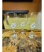 Lot Of 3 Echt Bleikristall Zweisel Glass 24% Lead Crystal Wine Glasses - £7.75 GBP