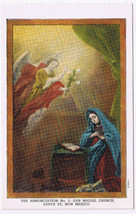 Postcard Santa Fe New Mexico San Miguel Church The Annunciation No 2 - $3.95