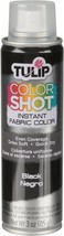 Tulip ColorShot Instant Fabric Spray Color 3oz. Black - $342.45 MXN