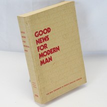 Covered Good News for Modern Man 1966  The New Testament  LARGE PRINT - $29.39