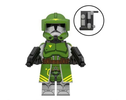 Commander Doom Dooms Unit Clone Trooper tar Wars Custom Minifigures - $8.46