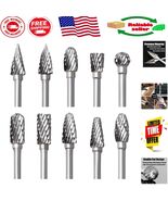 Tungsten Carbide Rotary Burr Set - 10PCS for Metalworking &amp; Engraving - $490.86 MXN
