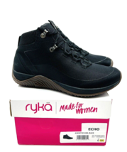 Ryka Women&#39;s Echo Lace-Up Hiker Boots - Black, Sz Us 6M / Eur 36 - £31.84 GBP