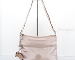 NWT Kipling KI0566 Annabelle Crossbody Bag Double Zip Polyamide Quartz M... - $59.95