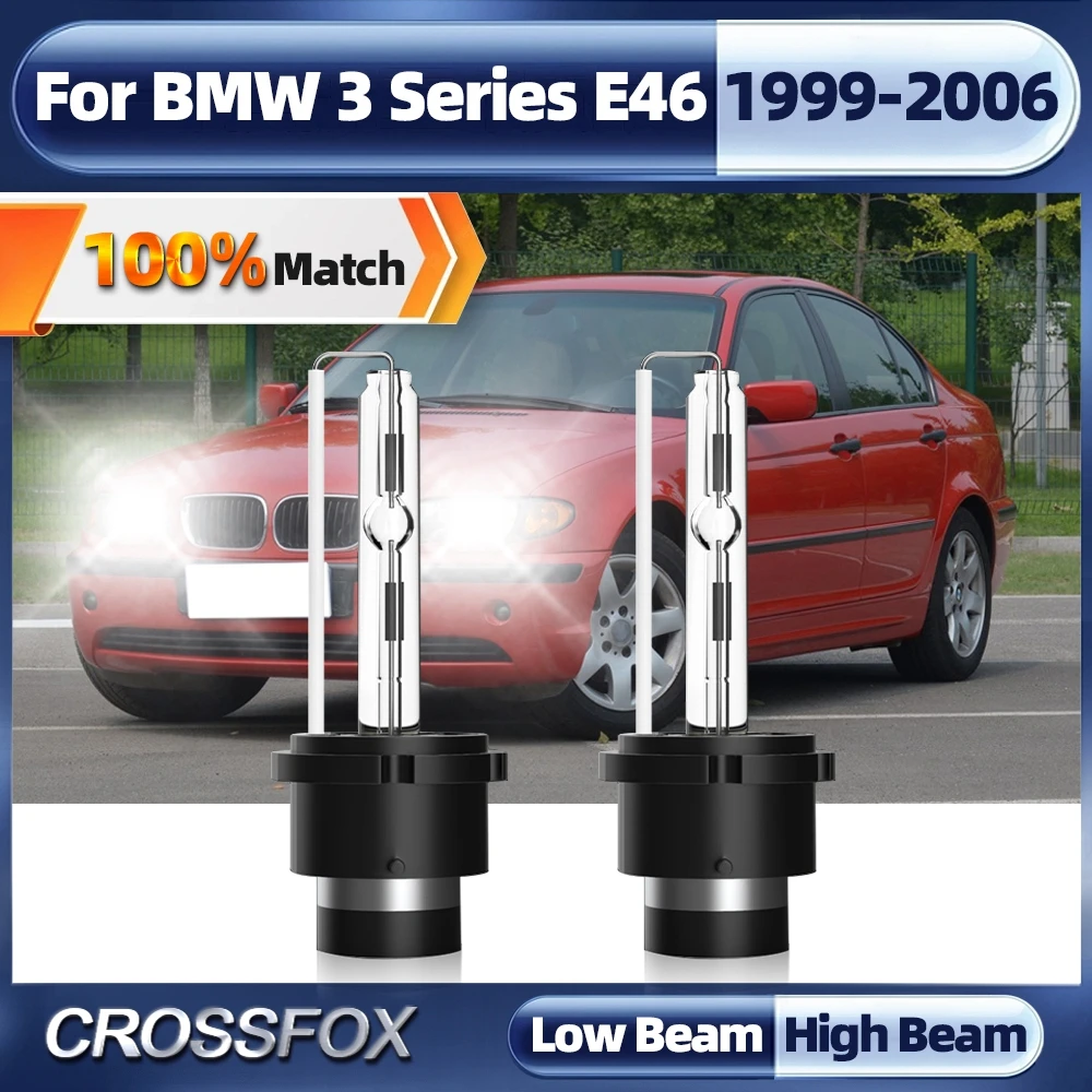 12V 35W D2S Hid Xenon Headlight Bulb Cbi Hid Xenon Lamp 6000K White For Bmw 3 - £31.77 GBP