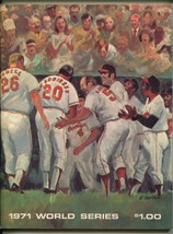 Baltimore Orioles Vs Pittsburgh Pirates World Series PROGRAM-1971-PHOTOS-INFO-nm - £80.71 GBP