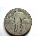 1925 STANDING LIBERTY QUARTER GOOD G NICE ORIGINAL COIN BOBS COINS FAST ... - £9.32 GBP