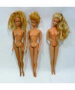 Lot of 3 Vintage 1966 Mattel Barbie Dolls - $23.65
