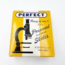 Vintage Perfect Prepared Specimen 6 Slides of Natural Textile Fibers 810-C - $14.99