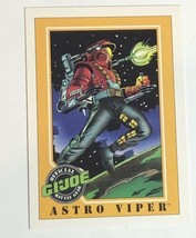 GI Joe 1991 Vintage Trading Card #80 Astro Viper - £1.61 GBP