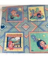 Care Bears Fabric Panel Craft Project Square Scene Cheer Grumpy Vintage ... - $94.49 CAD