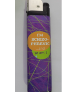 The Big Funny Jumbo  Refillable Jet Lighter Color Purple Size 6 inches - $14.84