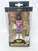 Funko Vinyl Gold 5&quot;: LeBron James (Chase) - Los Angeles Lakers Figure - £7.46 GBP