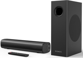Smart Tv Sound Bars With Subwoofers: 2 In 1 Deep Bass Compact Soundbar W... - £60.91 GBP