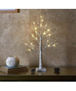 Fairy Light Tree 24 Led Twinkle Tree Fairy Light Spirit Tree Lamp USB Po... - £13.48 GBP