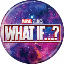 Marvel Studios What If...? Series Galaxy Logo Button Multi-Color - £6.27 GBP