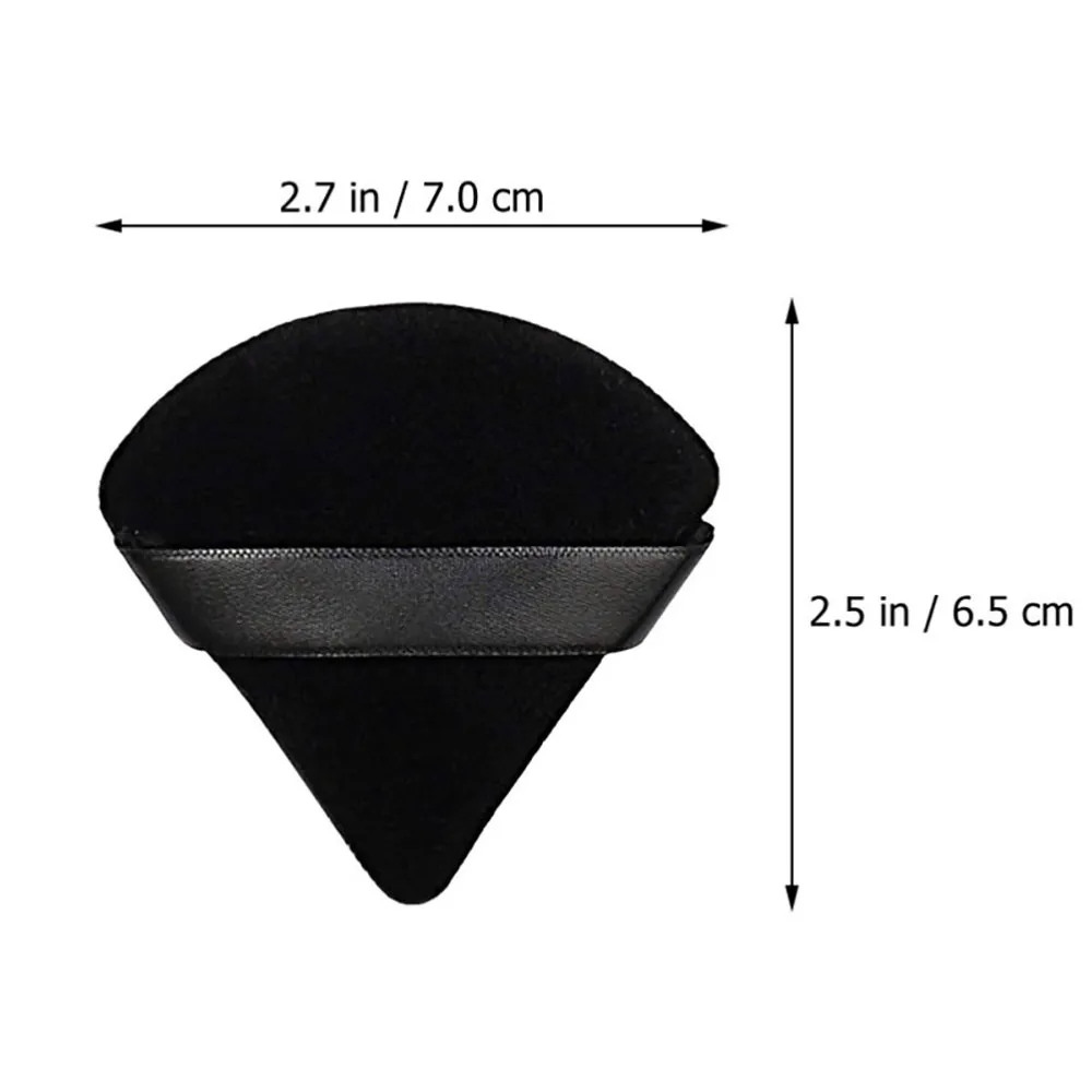 Sporting 2/12Pcs Triangle Velvet Powder Puff  Make Up Sponges for Face Eyes Cont - £23.43 GBP