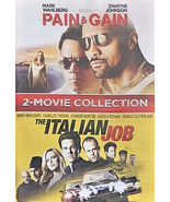 Mark Wahlberg Action Movie Collection DVD Pain &amp; Gain The Italian Job Ad... - £4.39 GBP