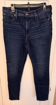 J. Crew 9&quot; Mid Rise Skinny Jeans Womens Size 31 Stretch  MEDIUM  Denim Wash NEW - $39.59