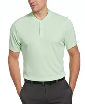 Pga Tour Men&#39;s Edge Collar Polo Shirt UPF 30- Patina Green-Medium - £15.23 GBP