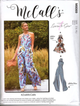 McCalls Misses Learn to Sew M8069 Jumpsuits and Romper Sewing Pattern L - XL - £10.76 GBP