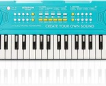 Bigfun Kid Keyboard Piano: 37 Keys Kids Multifunction Music, And Blue. - $30.95