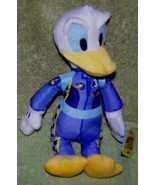 Disney Jr Mickey &amp; the Roadster Racers Donald Duck 8&quot; Mini Plush NWT - £7.80 GBP